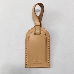 Louis Vuitton luggage tag bag charm